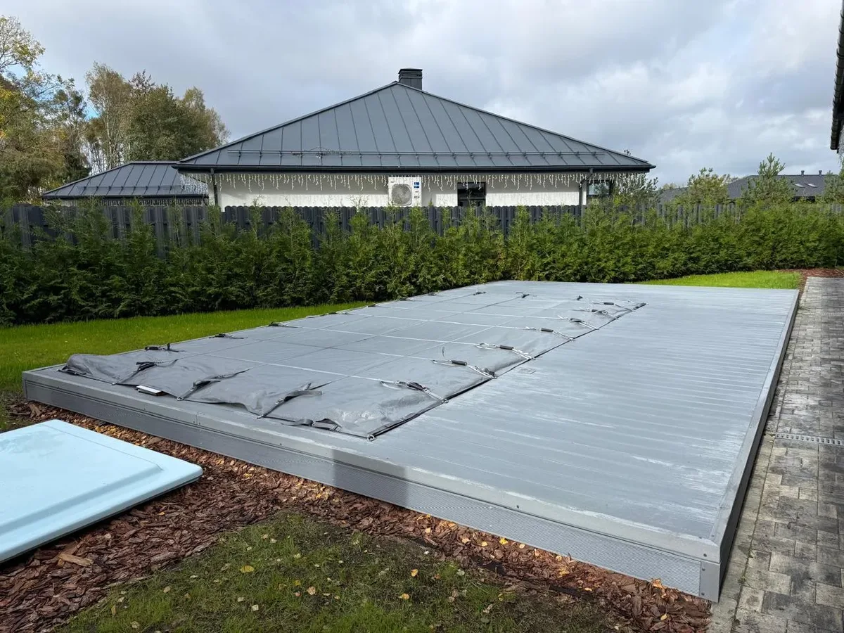 Покрывало Laguna Cover Mesh — установка в Рязани