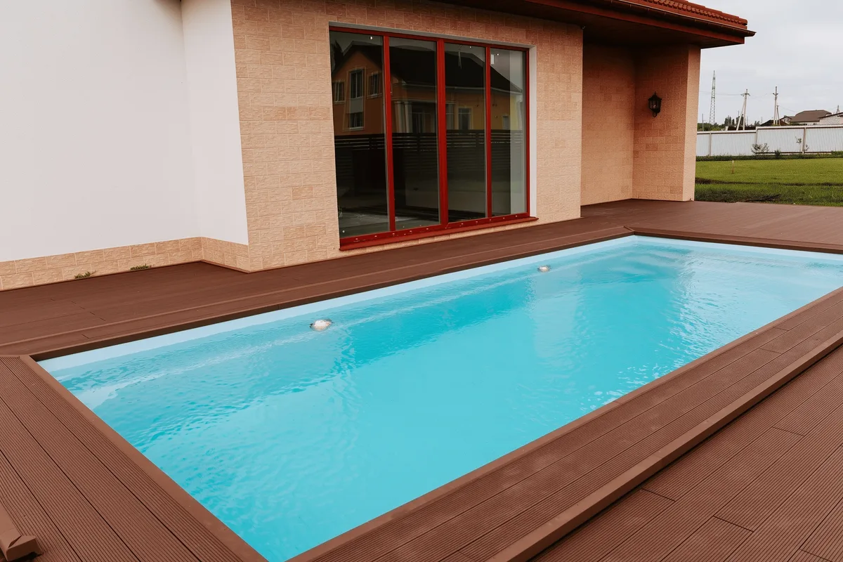 Композитный бассейн Laguna 8 — вид сверху в Рязани