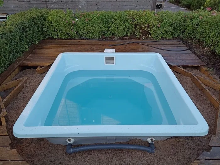 Композитная купель Laguna 2 — установка в Рязани