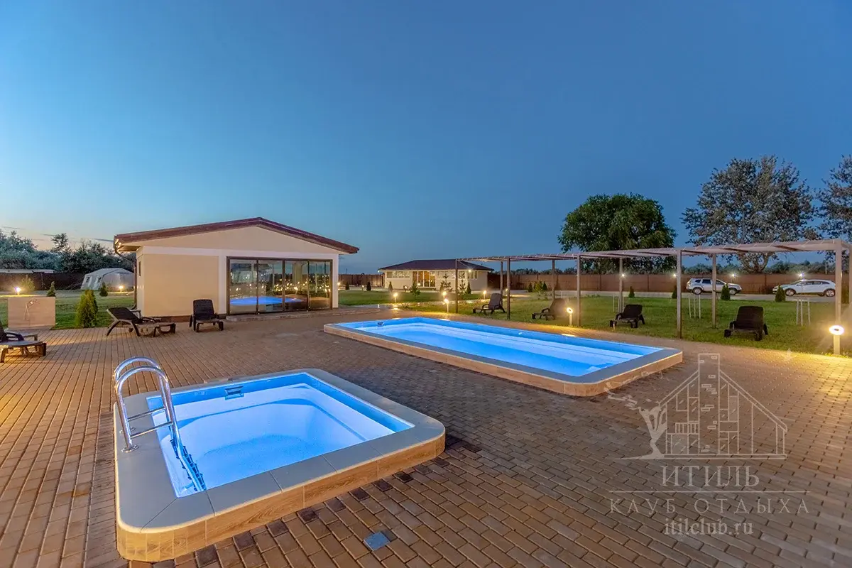 Композитная купель Laguna 3 — установка в Рязани