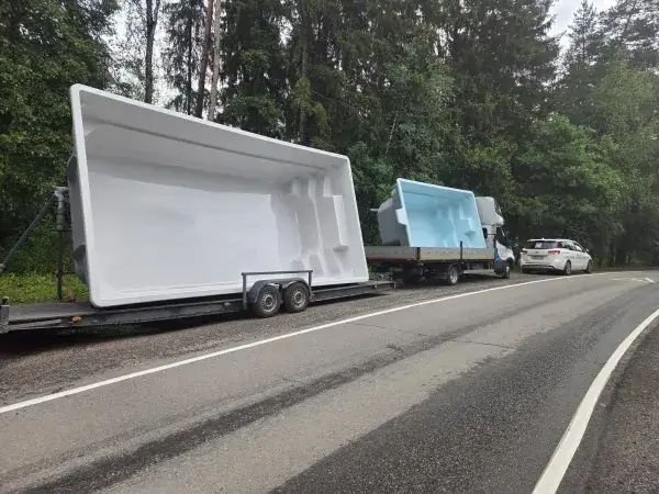 Доставка бассейна в Рязани